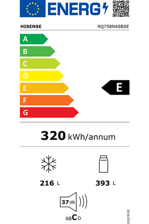 Réfrigérateur multi-portes Hisense RQ758N4SBSE