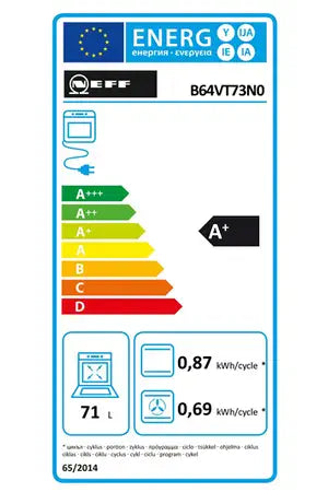 Four encastrable Neff B64VT73N0