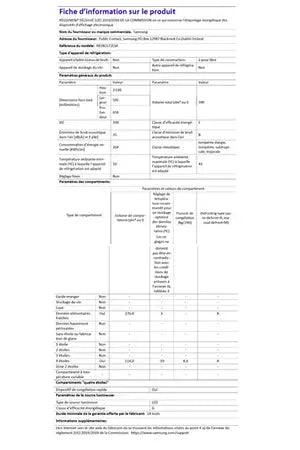 Réfrigérateur congélateur en bas Samsung RB38C672ESA