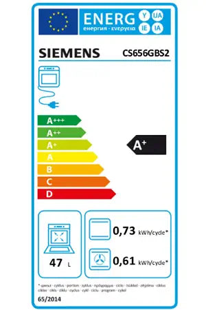 Four encastrable Siemens CS 656 GBS2