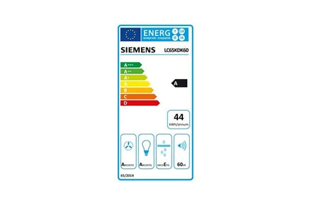 Hotte décorative murale Siemens LC65KDK60