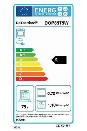 Four encastrable De Dietrich DOP8575W