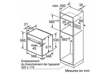 Four encastrable Neff B54CR71N0