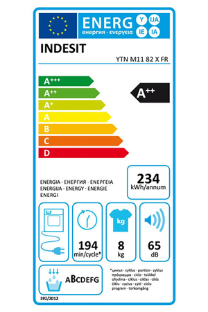 Sèche-linge INDESIT YTNM1182XFR