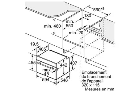 Four encastrable Siemens CM776G1B1