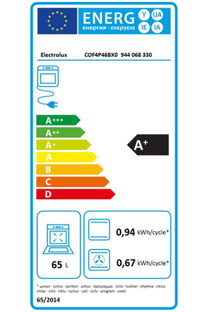 Four encastrable Electrolux COF4P46BX0