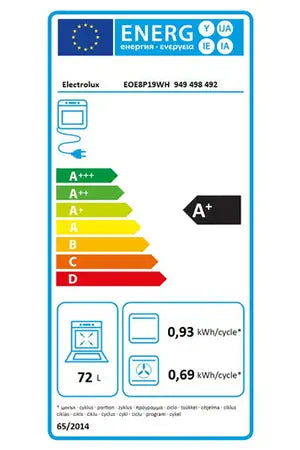 Four encastrable Electrolux EOE8P19WH