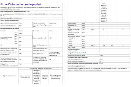 Réfrigérateur multi-portes Haier HCR3818ENMM
