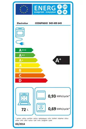 Four encastrable Electrolux COD6P66X0