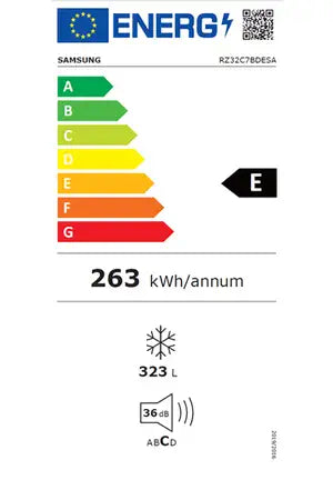 Congélateur armoire Samsung RZ32C7BDESA