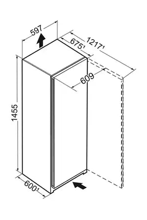 Congélateur armoire Liebherr FNF4605-20