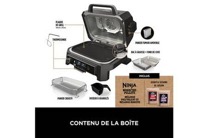 BARBECUE Electrique & Fumoir Ninja Woodfire OG850EU