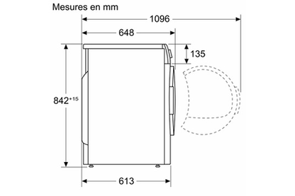 Sèche-linge BOSCH SERENITY WQG2450SFR