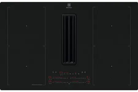 Plaque de cuisson avec hotte intégrée Electrolux KCC84450CZ