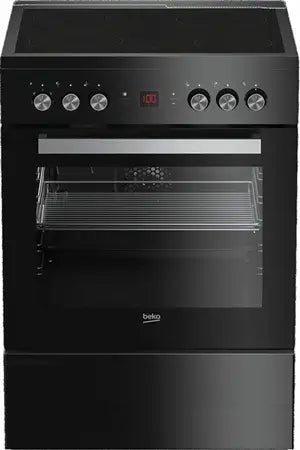 Cuisinière vitrocéramique Beko FSM6730SBCS vapeur