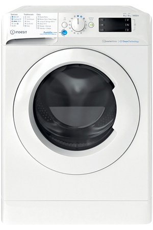 Lave-linge séchant INDESIT BDE86435WVFR