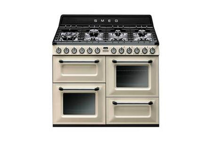 Piano de cuisson Smeg VICTORIA 110cm MIXTE CREME - TR4110P1