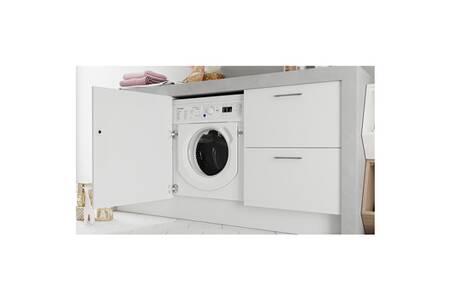 Lave-linge séchant Indesit BIWDIL861485EU