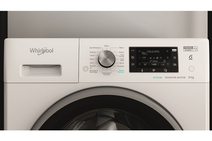 Lave-linge hublot WHIRLPOOL FFDD9469BSVFR Steam Hygiène