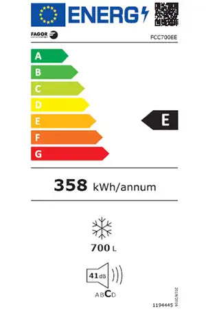 Congélateur coffre Fagor FCC700EE