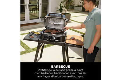 Barbecue Ninja Barbecue D’extérieur Et Fumoir Électrique Ninja Woodfire Pro Connect OG901EU