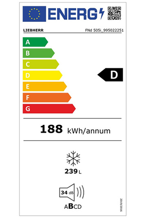 Congélateur armoire Liebherr FND 505I-22