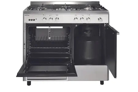 Piano de cuisson Airlux AA9PCGIX2 Butamax - Butanette 90cm Gaz noir inox