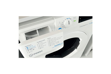 Lave-linge séchant INDESIT BDE86435WVFR