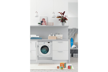 Lave-linge hublot INDESIT BIWMIL91485EU - ENCASTRABLE 60 CM