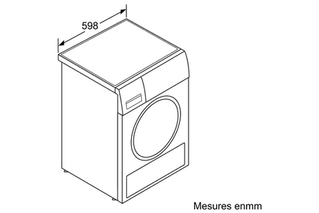 Sèche-linge BOSCH SERENITY WQG1420SFR