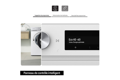 Lave-linge hublot SAMSUNG WW11DG6B85LB - BESPOKE AI