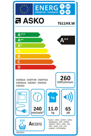 Sèche-linge ASKO T611HX.W