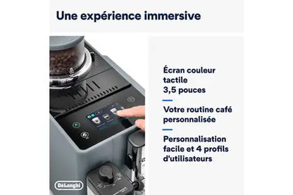 Expresso avec broyeur Delonghi FEB4455.G RIVELIA Gris