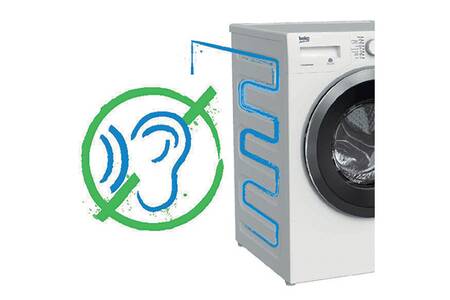 Lave-linge hublot Beko WTV8712BS1W