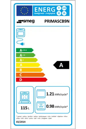 Piano de cuisson Smeg PRIMASCB9N