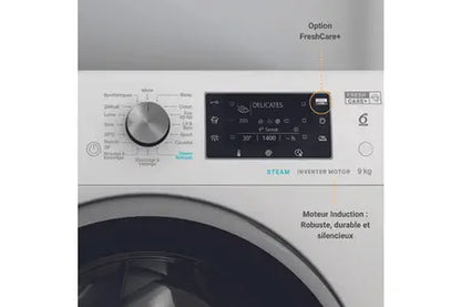 Lave-linge hublot WHIRLPOOL FFDD9469BSVFR Steam Hygiène