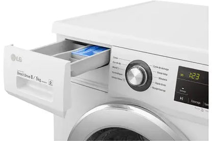 Lave-linge séchant Lg F854M22WR