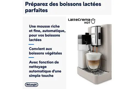 Expresso avec broyeur Delonghi FEB4455.BG RIVELIA Beige