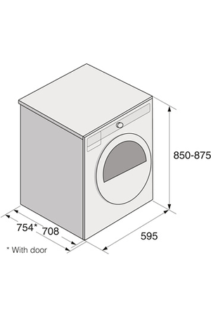 Sèche-linge ASKO T611HX.W