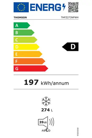Congélateur armoire Thomson THFZ273NFWH