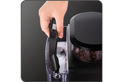 Expresso avec broyeur Krups YY4539FD ESSENTIAL Grise avec mousseur